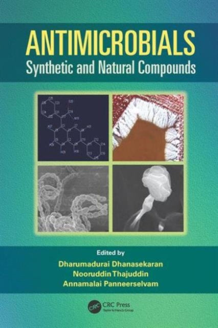 Book cover of: Antimicrobials. By: Dharumadurai Dhanasekaran