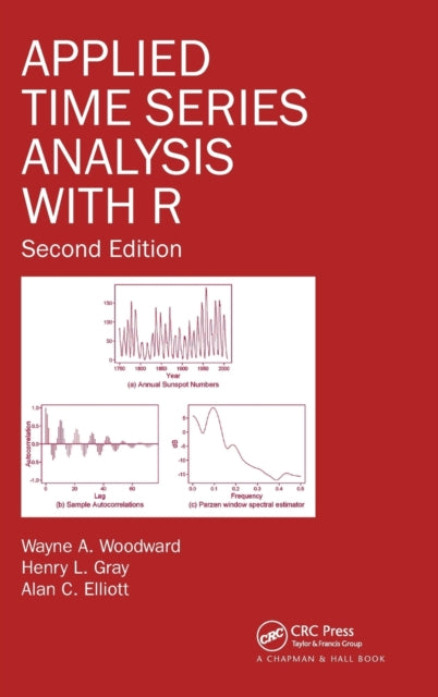 Book cover of: Applied Time Series Analysis with R. By: Wayne A. Woodward