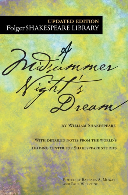 Book cover of: Midsummer Night's Dream. By: William Shakespeare