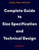 Book cover of: Complete Guide to Size Specification and Technical Design. By: Paula J. Myers-McDevitt
