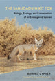 Book cover of: San Joaquin Kit Fox. By: Brian L. Cypher