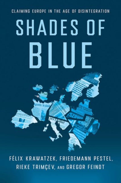 Book cover of: Shades of Blue. By: Félix Krawatzek