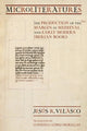 Book cover of: Microliteratures. By: Jesús R. Velasco