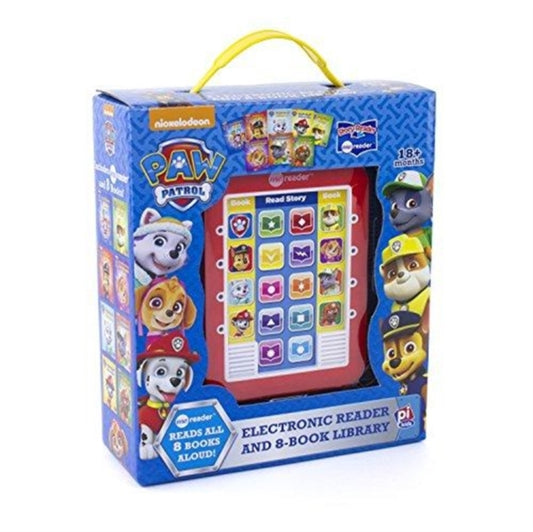 Book cover of: Nickelodeon PAW Patrol: 8-Book Library and Electronic Reader Sound Book Set. By: Veronica Wagner