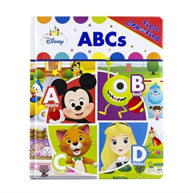 Book cover of: Disney Baby: ABCs Little First Look and Find. By: Editors of Phoenix International Publications