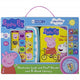 Book cover of: Peppa Pig: Me Reader Jr Electronic Look and Find Reader and 8-Book Library Sound Book Set. By: Susan Rich Brooke