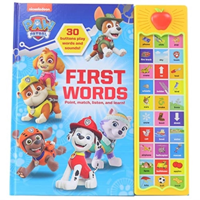 Nickelodeon PAW Patrol: First Words Sound Book 9781503759329 PI Kids