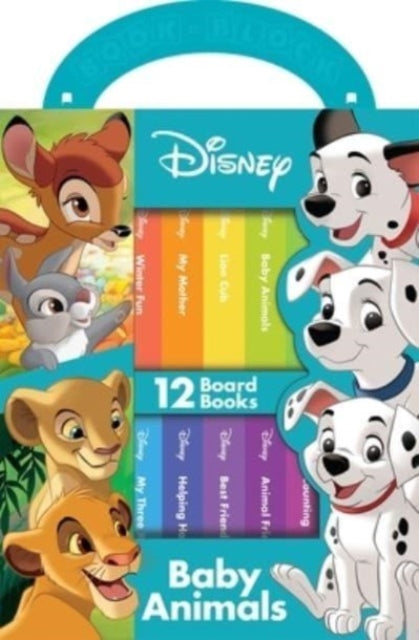 Book cover of: Disney Baby Animal Stories My First Library Box Set. By: PI Kids