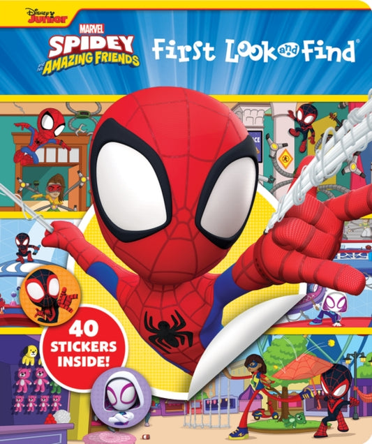 Book cover of: Marvel Spidey and His Amazing Friends: First Look and Find. By: PI Kids