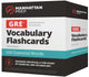 Book cover of: 500 Essential Words: GRE Vocabulary Flashcards Including Definitions, Usage Notes, Related Words, and Etymology. By: Manhattan Prep