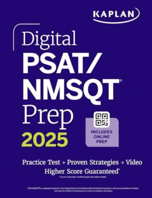Book cover of: PSAT/NMSQT Prep 2026: Includes a Full Length Practice Test + 100s of Practice Questions + 1 Year Access Online Quizzes and Video Instruction
