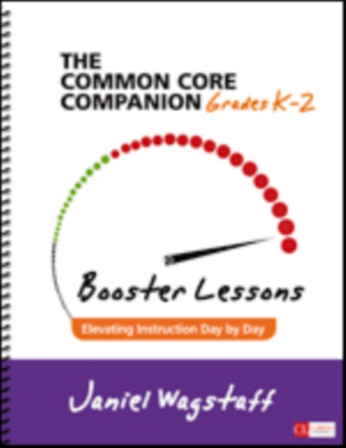 Book cover of: Common Core Companion: Booster Lessons, Grades K-2. By: Janiel M. Wagstaff