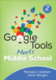 Book cover of: Google Tools Meets Middle School. By: Michael J. Graham
