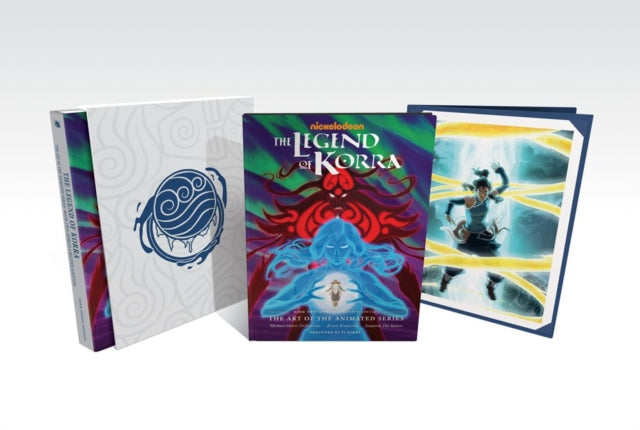 Book cover of: Legend of Korra: The Art of the Animated Series--Book Two: Spirits Deluxe Edition (Second Edition). By: Michael Dante DiMartino