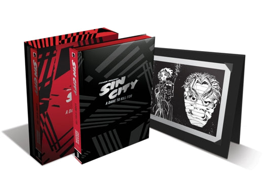 Book cover of: Frank Miller's Sin City Volume 2: A Dame to Kill For (Deluxe Edition). By: Frank Miller