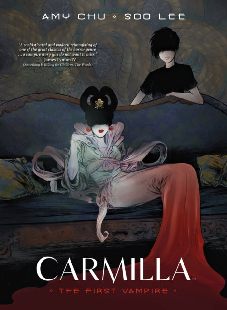 Book cover of: Carmilla: The First Vampire. By: Amy Chu