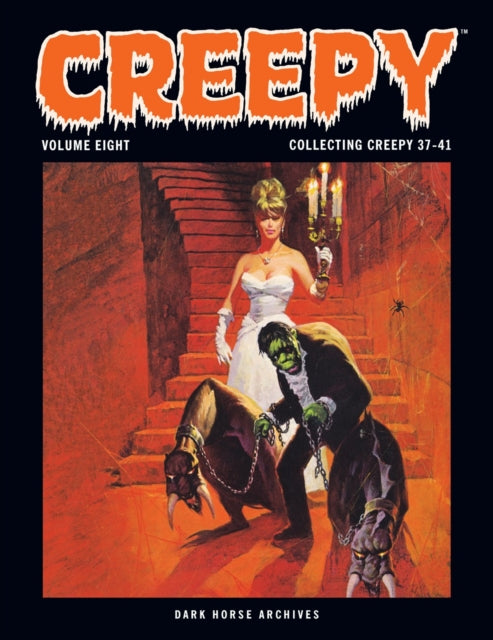 Book cover of: Creepy Archives Volume 8. By: T. Casey Brennan