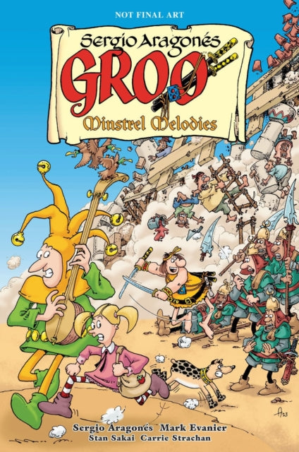 Book cover of: Groo: Minstrel Melodies. By: Sergio Aragones