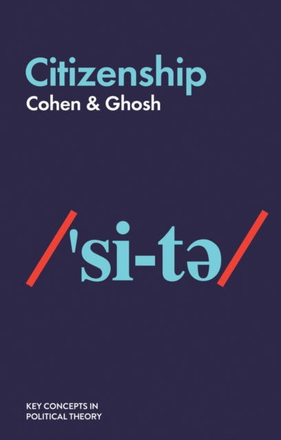 Book cover of: Citizenship. By: Elizabeth F. Cohen