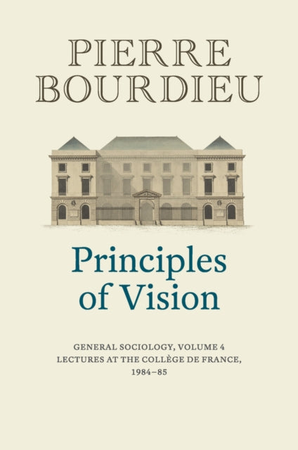 Book cover of: Principles of Vision. By: Pierre Bourdieu