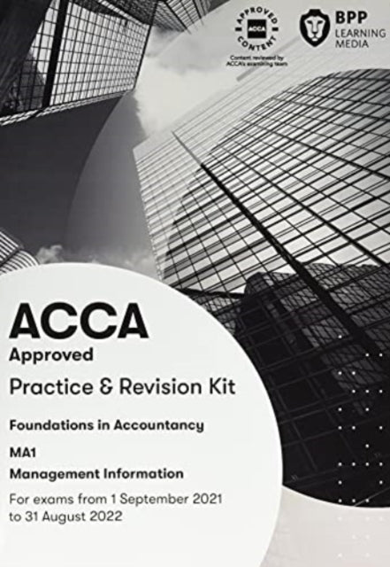Book cover of: FIA Management Information MA1. By: BPP Learning Media