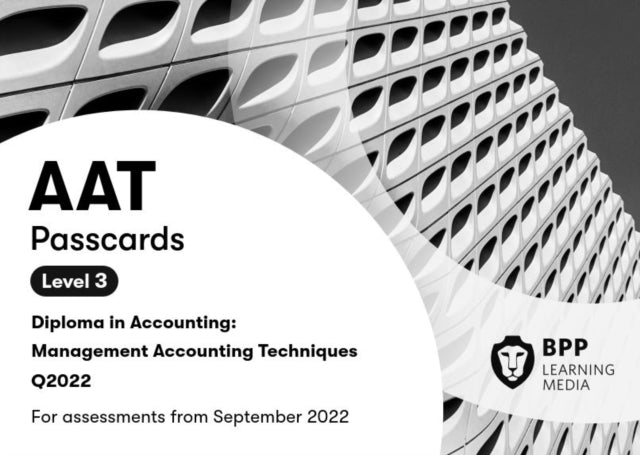 Book cover of: AAT Management Accounting Techniques. By: BPP Learning Media