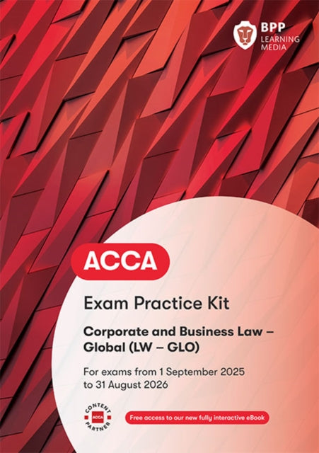 Book cover of: ACCA Corporate and Business Law (Global)