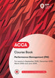 Book cover of: ACCA Performance Management