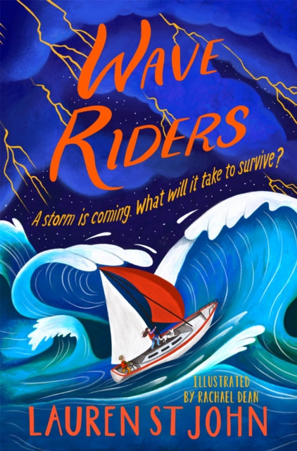 Book cover of: Wave Riders. By: Lauren St John