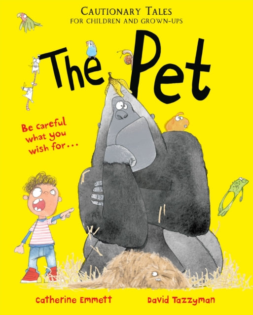 Book cover of: Pet: Cautionary Tales for Children and Grown-ups. By: Catherine Emmett