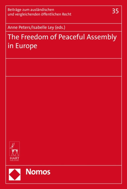 Book cover of: Freedom of Peaceful Assembly in Europe. By: Anne Peters