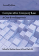 Book cover of: Comparative Company Law. By: Mathias Siems