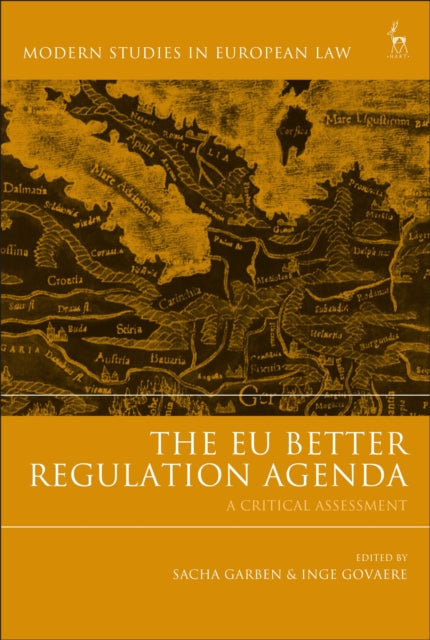 Book cover of: EU Better Regulation Agenda. By: Sacha Garben