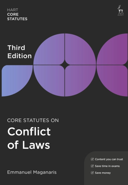 Book cover of: Core Statutes on Conflict of Laws. By: Emmanuel Maganaris