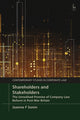 Book cover of: Shareholders and Stakeholders. By: Joanne F. Sonin