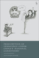 Book cover of: Presumption of Innocence Under China's National Conditions