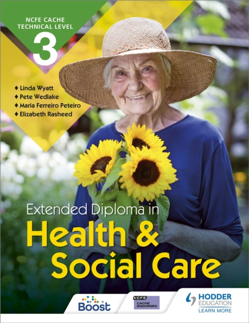 NCFE CACHE Technical Level 3 Extended Diploma in Health and Social Care 9781510403123 Elizabeth Rasheed