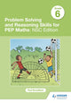 Book cover of: Problem Solving and Reasoning Skills for PEP Maths Grade 6: NSC Edition. By: Paul Broadbent