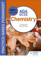 Book cover of: Practice makes permanent: 350+ questions for AQA GCSE Chemistry. By: Owen Mansfield