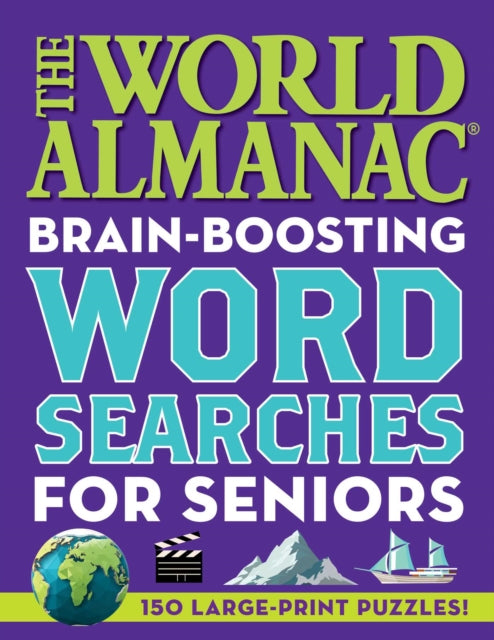 Book cover of: World Almanac Brain-Boosting Word Searches. By: World Almanac