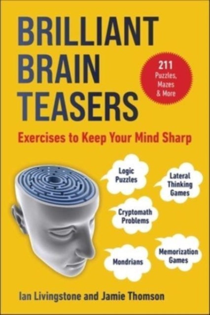 Book cover of: Brilliant Brain Teasers. By: Ian Livingstone