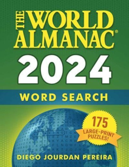 Book cover of: World Almanac 2024 Word Search. By: World Almanac