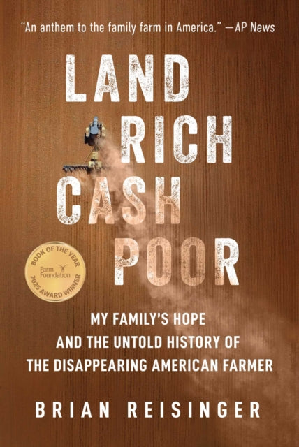 Book cover of: Land Rich, Cash Poor. By: Brian Reisinger