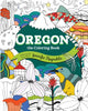 Book cover of: Oregon: The Coloring Book. By: Jennifer Reynolds