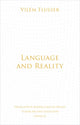 Book cover of: Language and Reality. By: Vilem Flusser