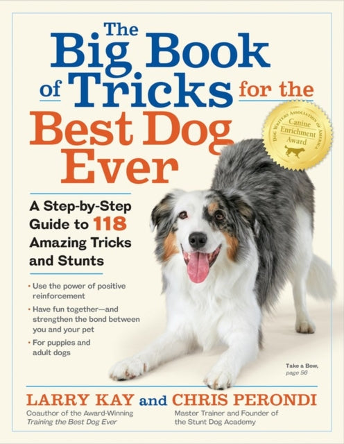 Book cover of: Big Book of Tricks for the Best Dog Ever. By: Larry Kay