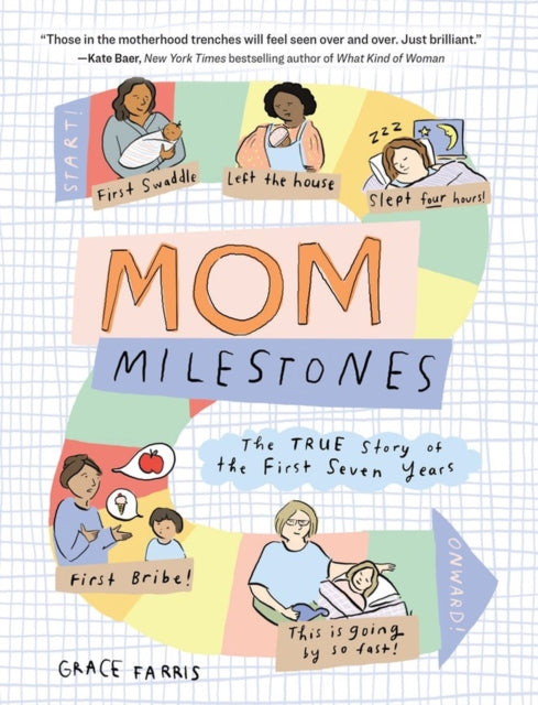 Book cover of: Mom Milestones. By: Grace Farris