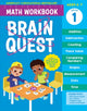 Book cover of: Brain Quest Math Workbook: 1st Grade. By: Workman Publishing