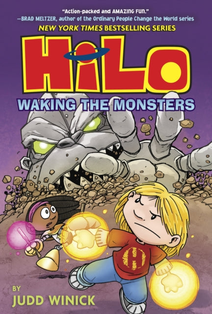 Book cover of: Hilo Book 4. By: Judd Winick