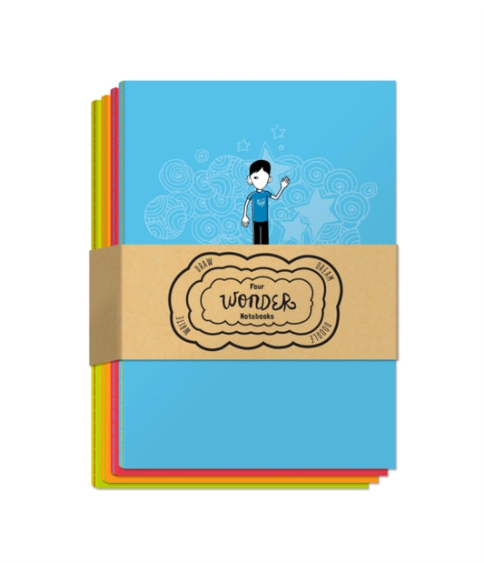 Book cover of: Four Wonder Notebooks. By: R. J. Palacio